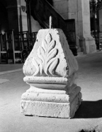 Support de bénitier ou de cuve baptismale. © Région Bourgogne-Franche-Comté, Inventaire du patrimoine
