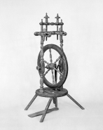 Rouet à tablette circulaire. © Région Bourgogne-Franche-Comté, Inventaire du patrimoine