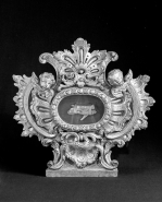 Vue du reliquaire gauche. © Région Bourgogne-Franche-Comté, Inventaire du patrimoine