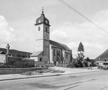 Extérieur : faces sud et ouest. © Région Bourgogne-Franche-Comté, Inventaire du patrimoine