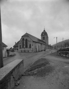 Façade postérieure et face latérale droite. © Région Bourgogne-Franche-Comté, Inventaire du patrimoine