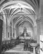 Intérieur : collatéral gauche. © Région Bourgogne-Franche-Comté, Inventaire du patrimoine