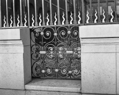 Portillon : détail de la grille. © Région Bourgogne-Franche-Comté, Inventaire du patrimoine