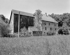 Façade postérieure. © Région Bourgogne-Franche-Comté, Inventaire du patrimoine