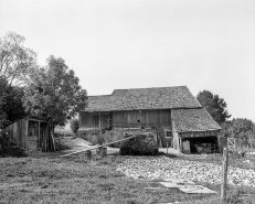 Façade latérale droite. © Région Bourgogne-Franche-Comté, Inventaire du patrimoine