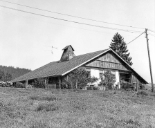 Façades antérieure et latérale gauche. © Région Bourgogne-Franche-Comté, Inventaire du patrimoine
