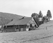 Façades postérieure et latérale droite. © Région Bourgogne-Franche-Comté, Inventaire du patrimoine