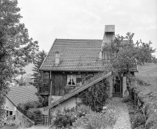 Façade latérale droite. © Région Bourgogne-Franche-Comté, Inventaire du patrimoine