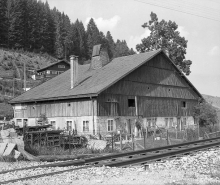 Façades antérieure et latérale gauche. © Région Bourgogne-Franche-Comté, Inventaire du patrimoine