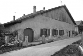 Ferme située 10 rue du Chalet : façade antérieure. © Région Bourgogne-Franche-Comté, Inventaire du patrimoine