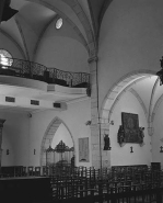 Intérieur : élévation gauche de la première travée de la nef . © Région Bourgogne-Franche-Comté, Inventaire du patrimoine