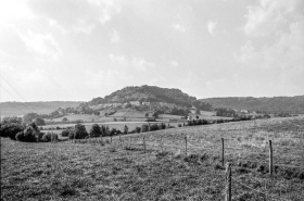 Vue du panorama depuis le cimetière. © Région Bourgogne-Franche-Comté, Inventaire du patrimoine