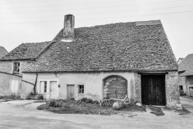 Ferme cadastrée 1951 E1 266 : façade antérieure. © Région Bourgogne-Franche-Comté, Inventaire du patrimoine
