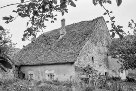 Ferme cadastrée 1951 E1 266 : façade postérieure. © Région Bourgogne-Franche-Comté, Inventaire du patrimoine