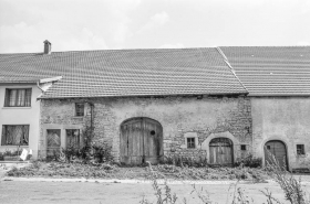 Ferme cadastrée 1951 E1 53 : façade antérieure. © Région Bourgogne-Franche-Comté, Inventaire du patrimoine