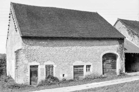 Ferme cadastrée ZK 35 : façade antérieure. © Région Bourgogne-Franche-Comté, Inventaire du patrimoine