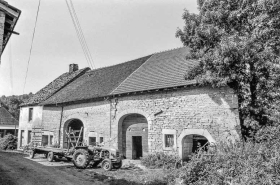 Ferme cadastrée ZK 40 : façade antérieure. © Région Bourgogne-Franche-Comté, Inventaire du patrimoine