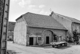 Ferme cadastrée D2 204 : façade antérieure. © Région Bourgogne-Franche-Comté, Inventaire du patrimoine