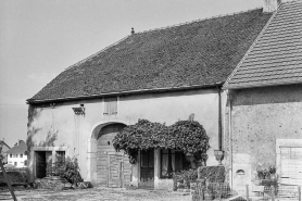 Ferme cadastrée D2 215 : façade antérieure. © Région Bourgogne-Franche-Comté, Inventaire du patrimoine