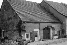 Ferme cadastrée  A3 170 : façade antérieure. © Région Bourgogne-Franche-Comté, Inventaire du patrimoine