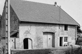 Ferme cadastrée B3 274 : façade antérieure. © Région Bourgogne-Franche-Comté, Inventaire du patrimoine