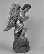 Ange de droite : profil droit. © Région Bourgogne-Franche-Comté, Inventaire du patrimoine