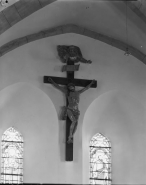 Vue du Christ en croix. © Région Bourgogne-Franche-Comté, Inventaire du patrimoine