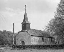 Façades antérieure et  latérale droite. © Région Bourgogne-Franche-Comté, Inventaire du patrimoine