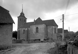 Façade latérale droite. © Région Bourgogne-Franche-Comté, Inventaire du patrimoine