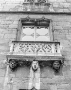 Détail d'une fenêtre. © Région Bourgogne-Franche-Comté, Inventaire du patrimoine