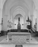 Intérieur : nef vue depuis le choeur. © Région Bourgogne-Franche-Comté, Inventaire du patrimoine