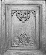 Détail : portillon du premier confessionnal gauche. © Région Bourgogne-Franche-Comté, Inventaire du patrimoine