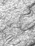 Carte de la localisation des fermes inventoriées. © Région Bourgogne-Franche-Comté, Inventaire du patrimoine