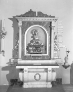 Vue d'ensemble de l'autel secondaire nord. © Région Bourgogne-Franche-Comté, Inventaire du patrimoine
