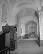 Intérieur : bas-côté gauche. © Région Bourgogne-Franche-Comté, Inventaire du patrimoine