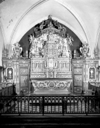 Vue d'ensemble depuis la nef. © Région Bourgogne-Franche-Comté, Inventaire du patrimoine