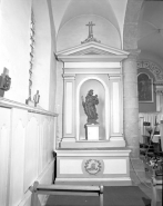 Vue d'ensemble de l'autel secondaire nord. © Région Bourgogne-Franche-Comté, Inventaire du patrimoine