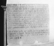 Intérieur : inscription commémorative de fondation de messe. © Région Bourgogne-Franche-Comté, Inventaire du patrimoine