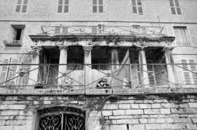 La Gérance : détail de la façade antérieure. © Région Bourgogne-Franche-Comté, Inventaire du patrimoine