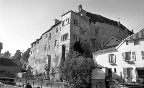 Façade est, partie droite. © Région Bourgogne-Franche-Comté, Inventaire du patrimoine