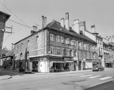 Façades sur rue. © Région Bourgogne-Franche-Comté, Inventaire du patrimoine