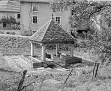 Vue de trois quarts. © Région Bourgogne-Franche-Comté, Inventaire du patrimoine