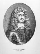 Portrait du Comte Blaise-François de Pagan (1604-1665). © Région Bourgogne-Franche-Comté, Inventaire du patrimoine