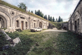 La caserne du front de gorge. © Région Bourgogne-Franche-Comté, Inventaire du patrimoine