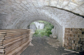 Liaison extérieure avec les emplacements de combat. © Région Bourgogne-Franche-Comté, Inventaire du patrimoine