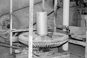 Une meule artificielle en émeri. © Région Bourgogne-Franche-Comté, Inventaire du patrimoine