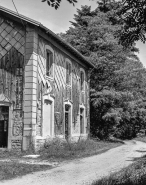 Façade sur le chemin. © Région Bourgogne-Franche-Comté, Inventaire du patrimoine