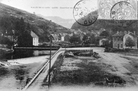 Vallée de la Loue - Lods - Quartier de la Gare, 1905. © Région Bourgogne-Franche-Comté, Inventaire du patrimoine