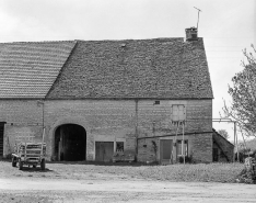 Ferme située route de la Mille : façade antérieure. © Région Bourgogne-Franche-Comté, Inventaire du patrimoine