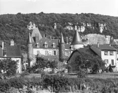 Vue de situation en 1981. © Région Bourgogne-Franche-Comté, Inventaire du patrimoine